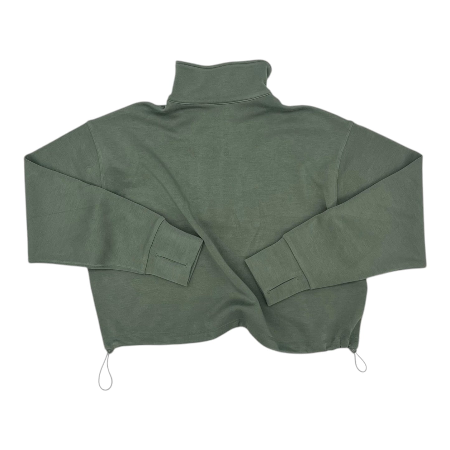 Athletic Top Ls Collar By Yogalicious In Green, Size:S