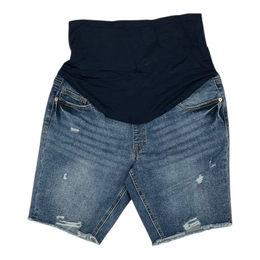 Mat Shorts By Time And Tru In Blue Denim, Size:L