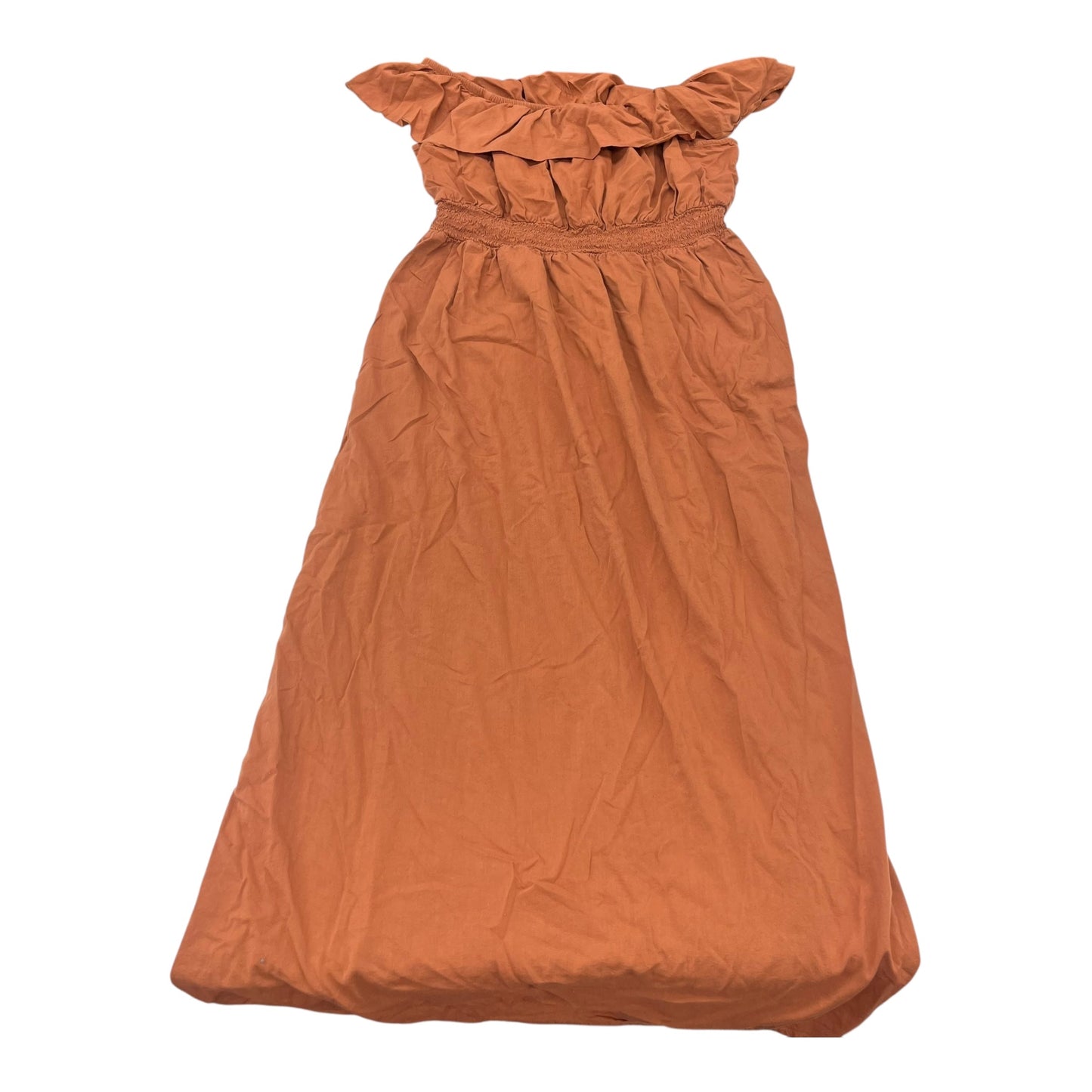 Dress Casual Maxi By Old Navy In Orange, Size:Xxl