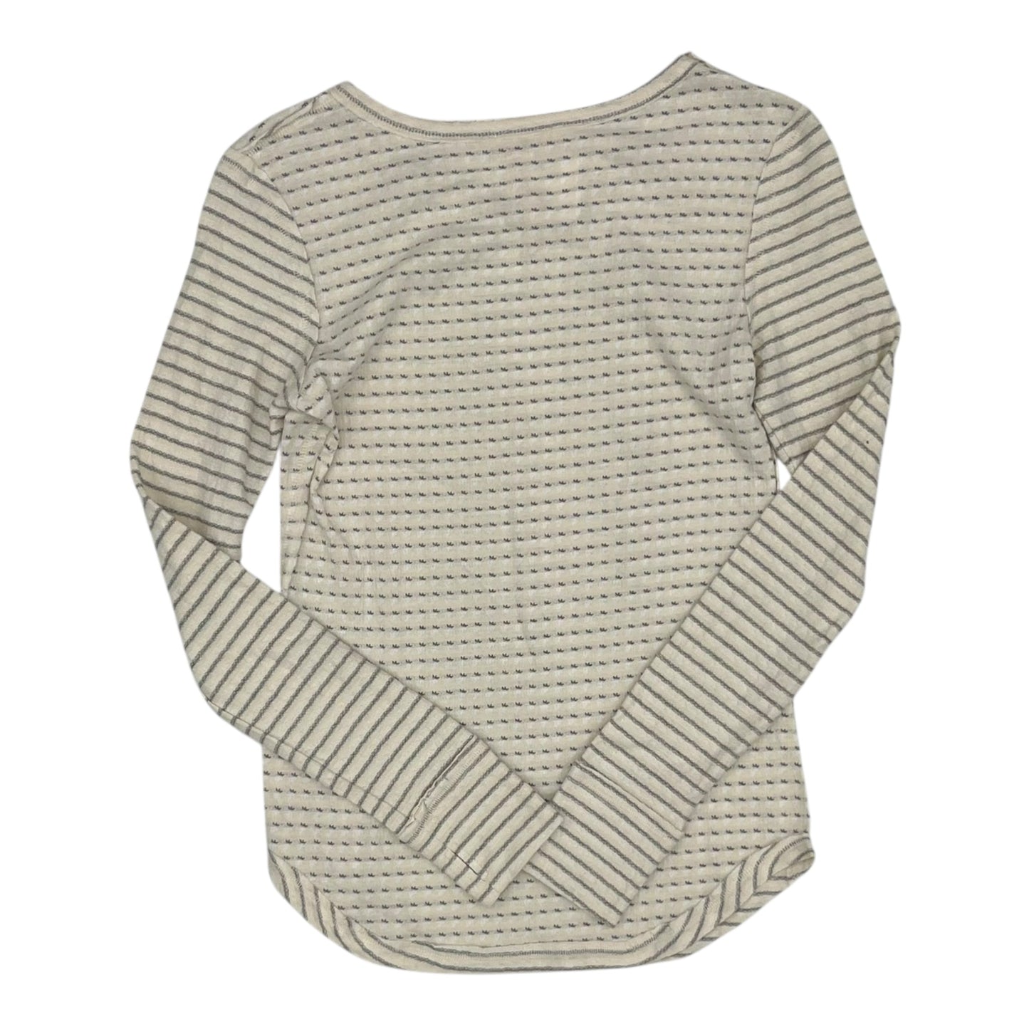 Top Ls By Easel In Cream, Size:S