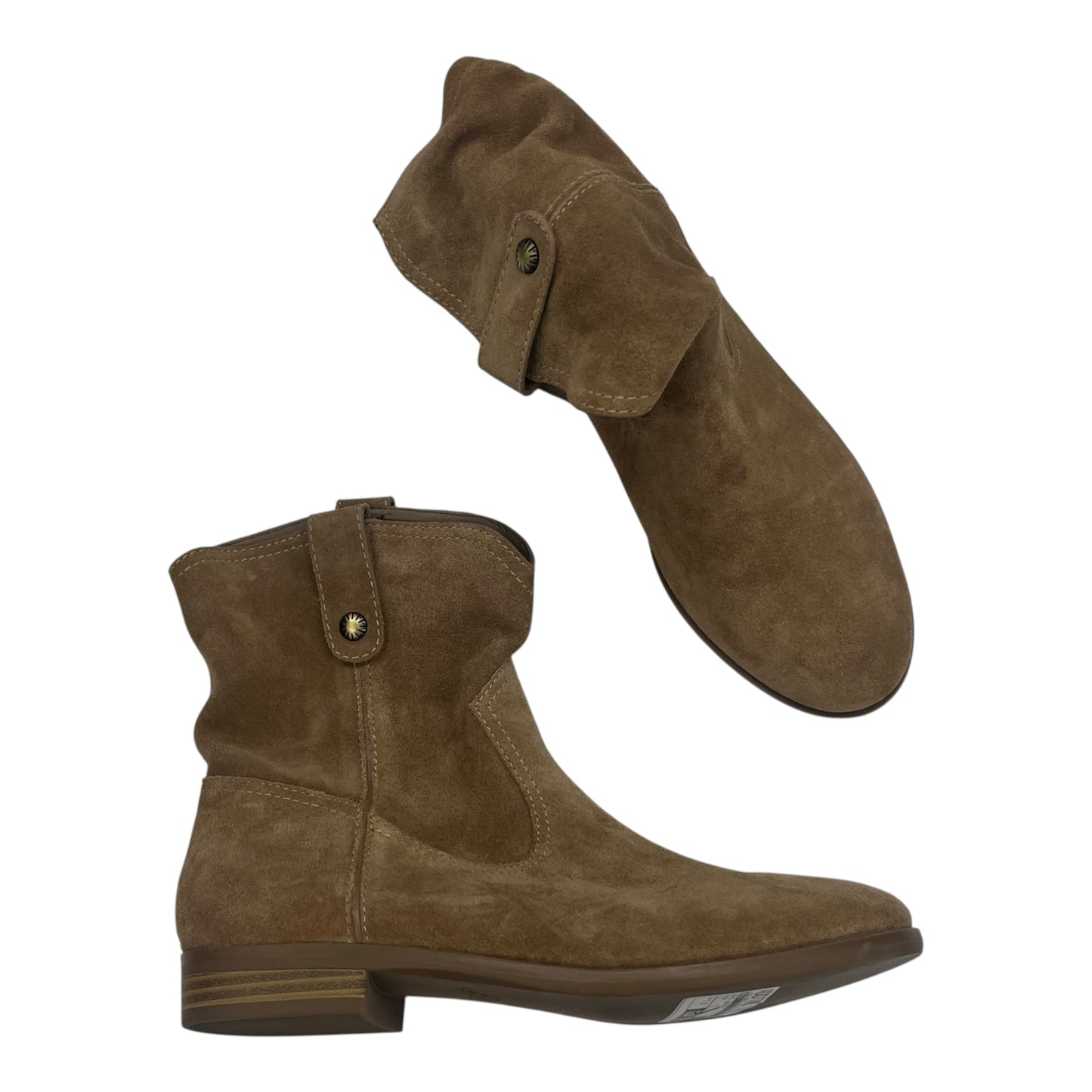 Boots Leather By Bass In Brown, Size:7.5