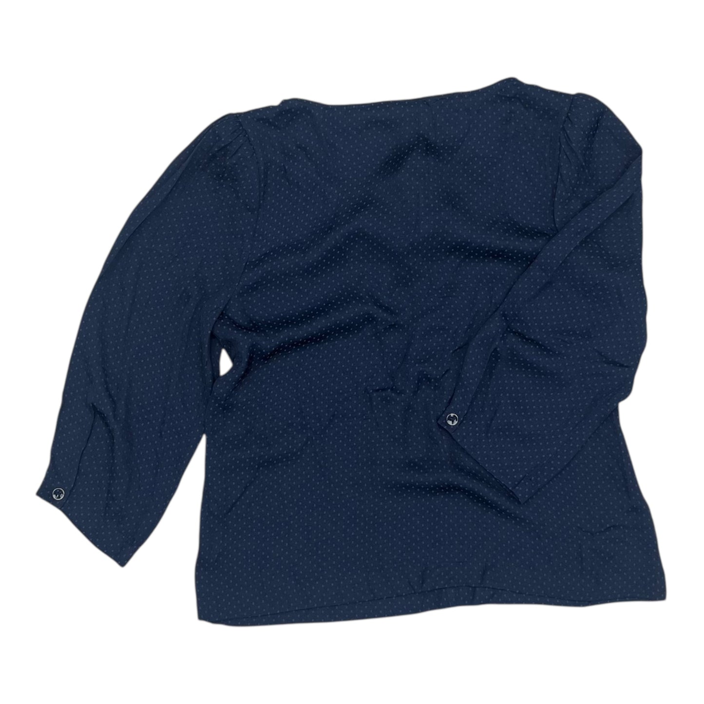 Blouse 3/4 Sleeve By Cabi In Navy, Size:S