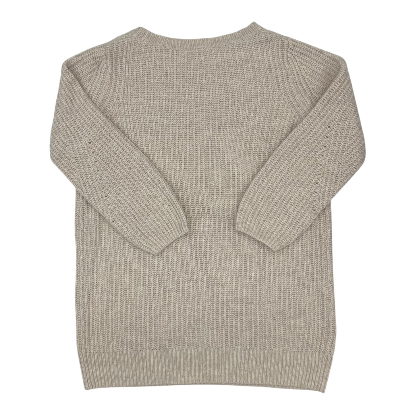 Dress Sweater By Gap In Cream, Size:Xxl