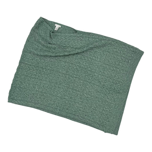 Poncho By J. Jill In Green, Size:Osfm