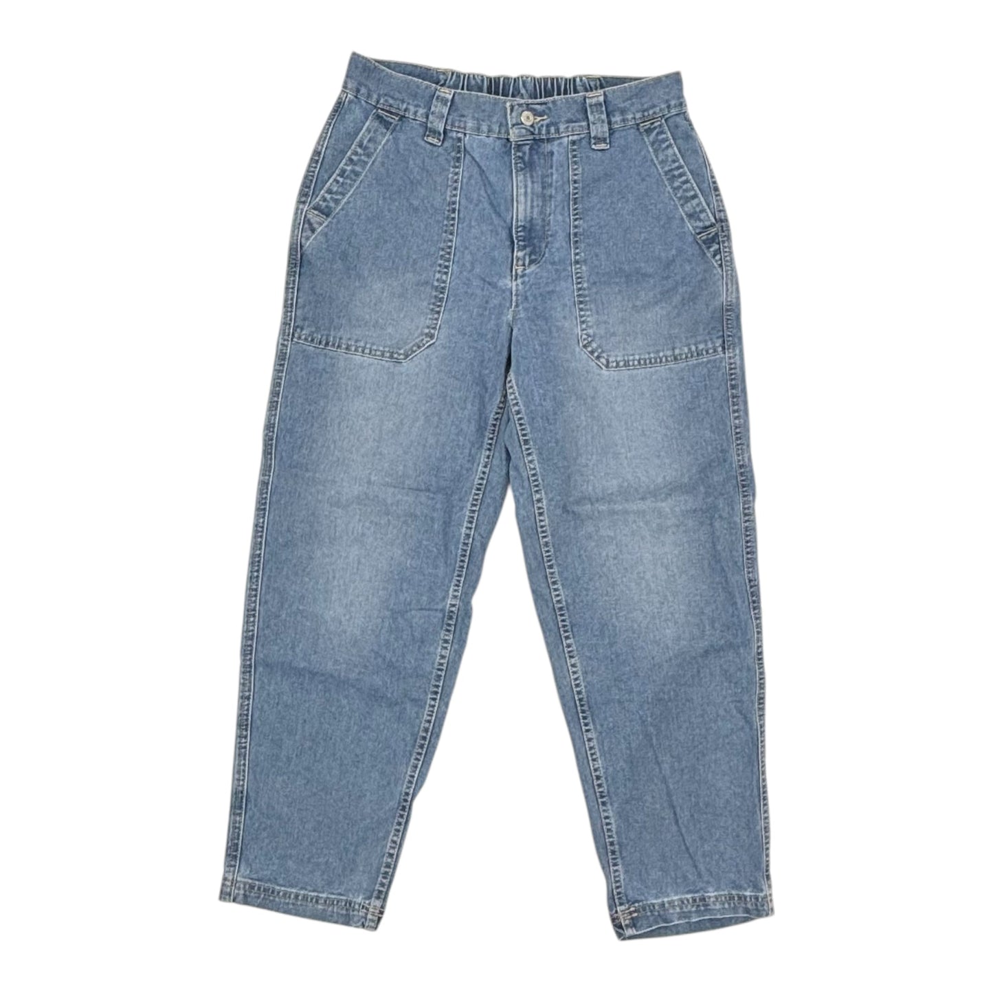 Jeans Straight By Old Navy In Blue Denim, Size:M