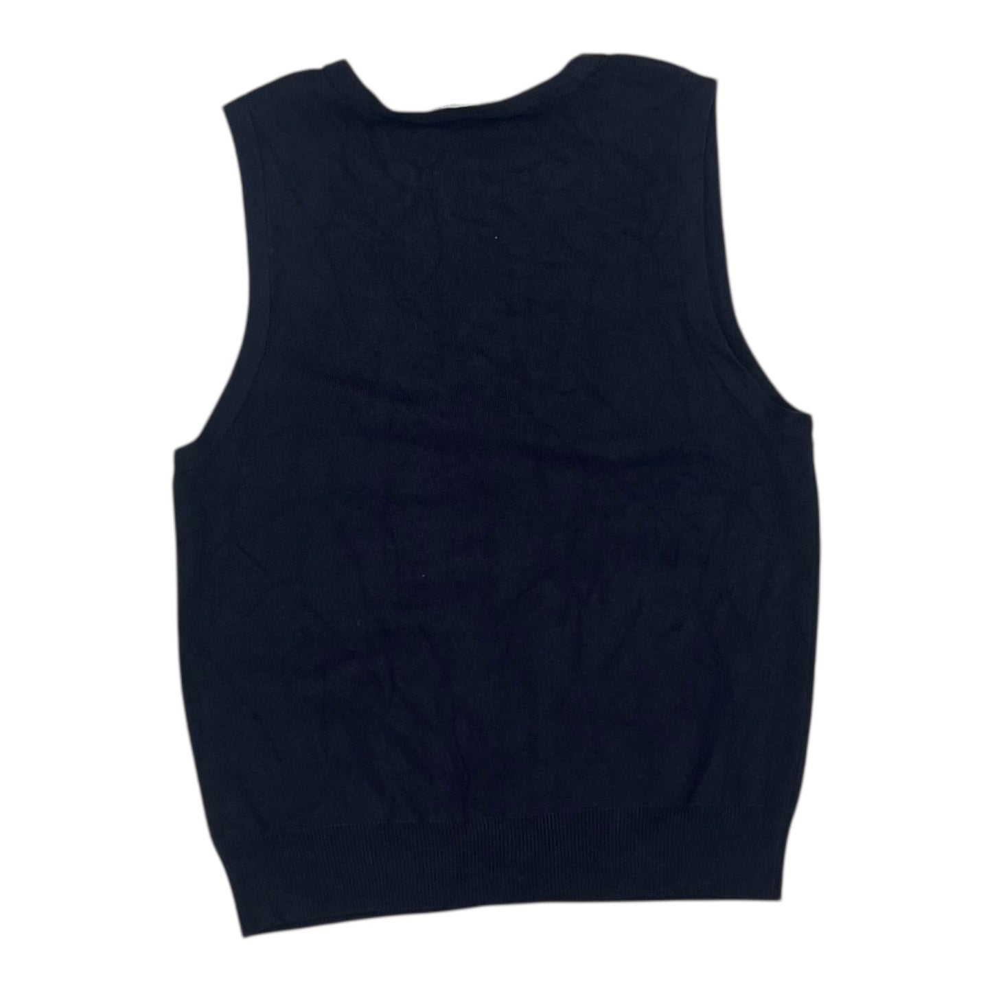 Vest Sweater By Free Assembly In Navy, Size:M