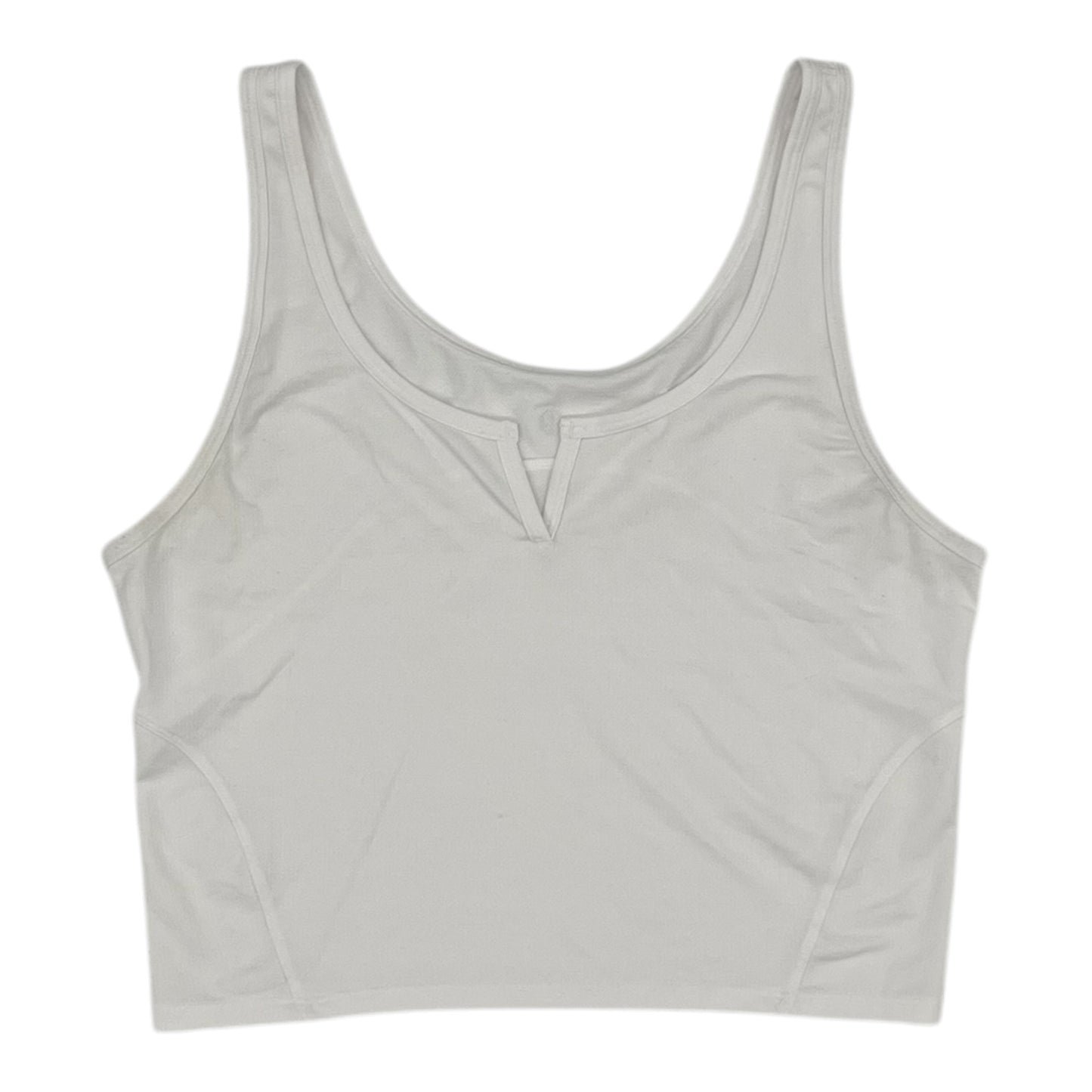 Athletic Tank Top By Lululemon In White, Size:S