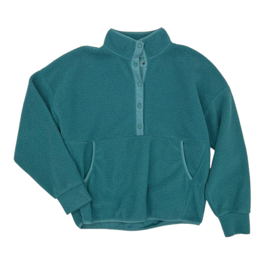 Sweatshirt Collar By Kyodan In Green, Size:M