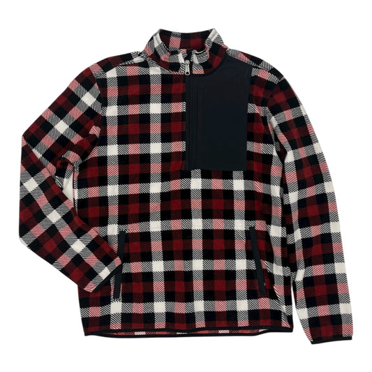 Athletic Fleece By Duluth Trading In Black & Red, Size:M