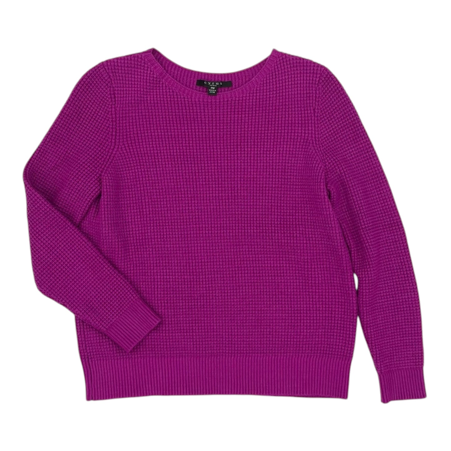 Sweater By Cyrus In Purple, Size:Mp