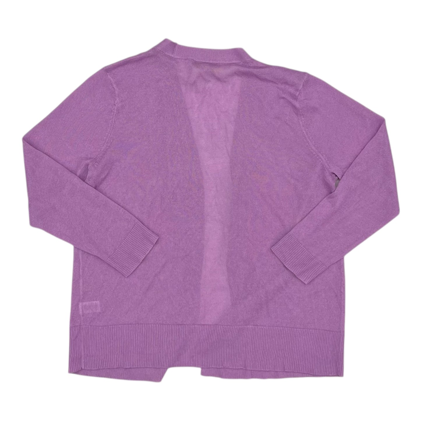 Cardigan By Cato In Purple, Size:S