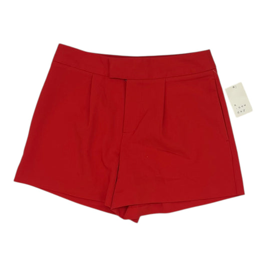 Shorts By A New Day In Red, Size:6