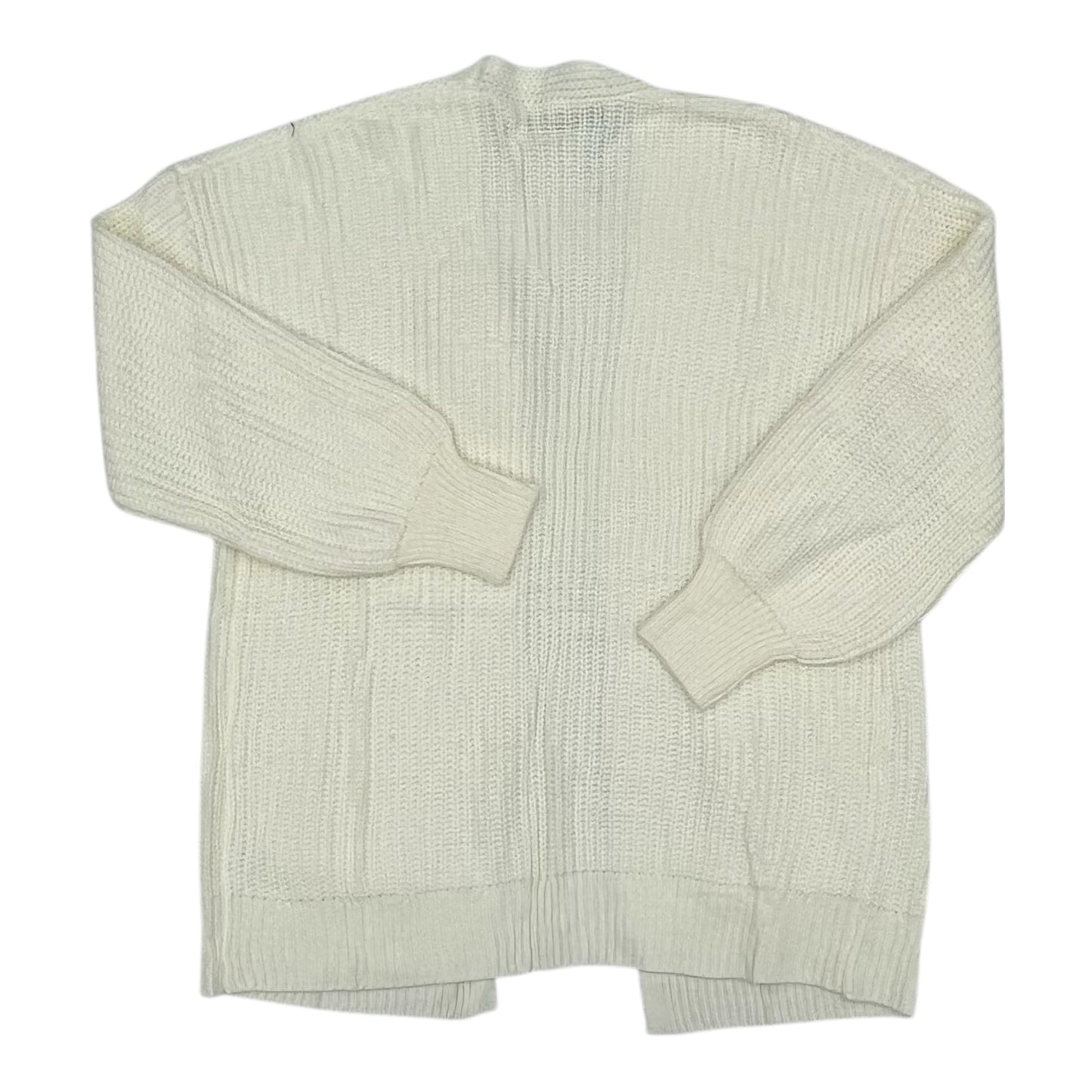 Sweater Cardigan By Merokeety In Cream, Size:M