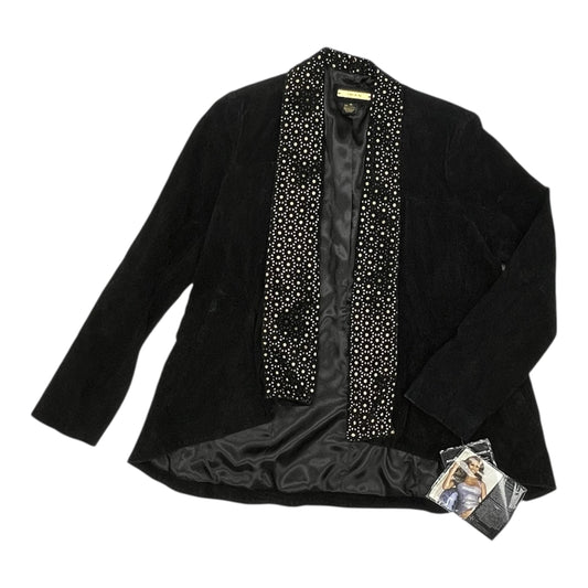 Jacket Leather By Cmc In Black, Size:M