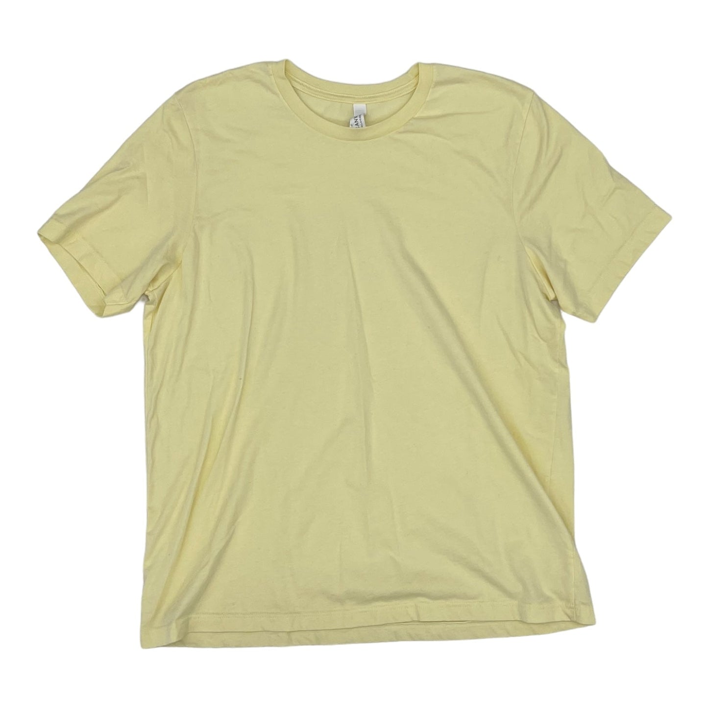 YELLOW TOP SS BASIC by BELLA + CANVAS Size:XL