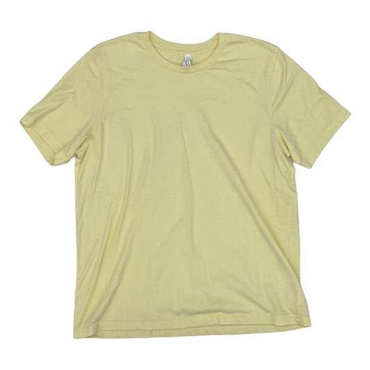 YELLOW TOP SS BASIC by BELLA + CANVAS Size:XL
