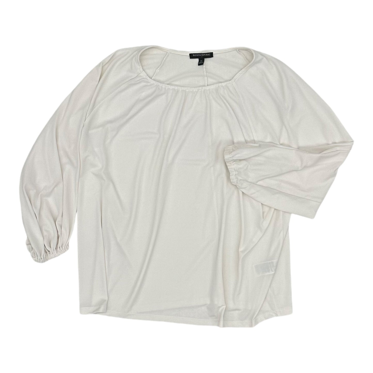 Top Ls By Banana Republic In White, Size:Xl