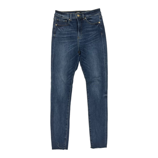 Jeans Skinny By Express In Blue Denim, Size:4L