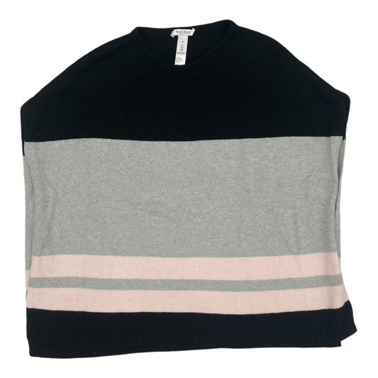 Sweater Ss By White House Black Market In Grey & Pink, Size:M