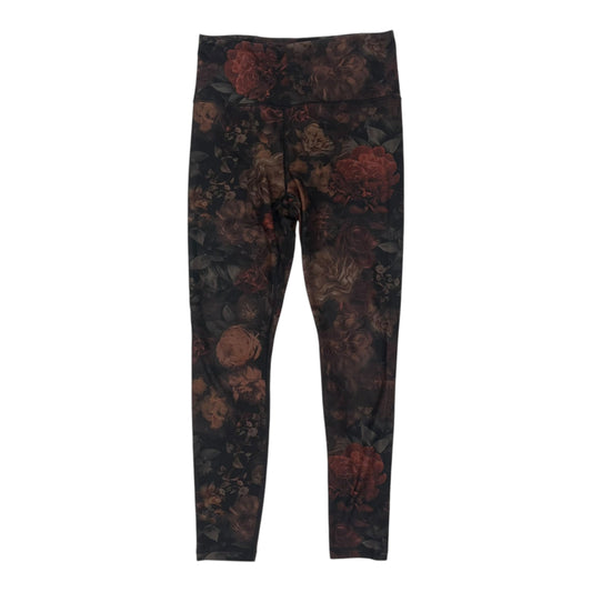 Athletic Leggings By Athleta In Floral Print, Size:M