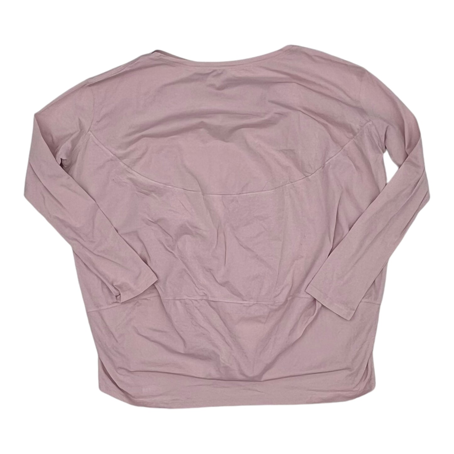 Athletic Top Ls Crewneck By Clothes Mentor In Pink, Size:Xs