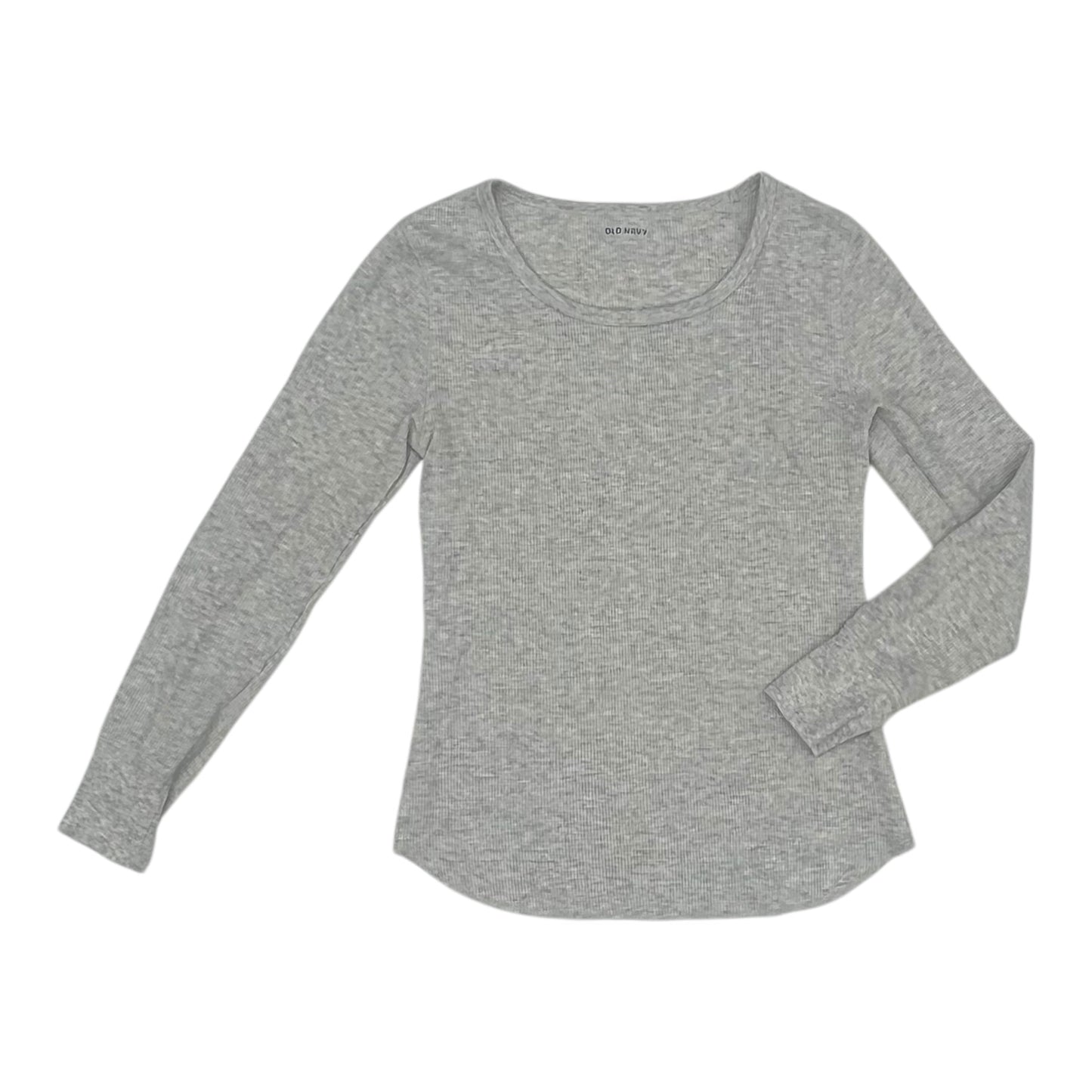 Top Ls Basic By Old Navy In Grey, Size:S