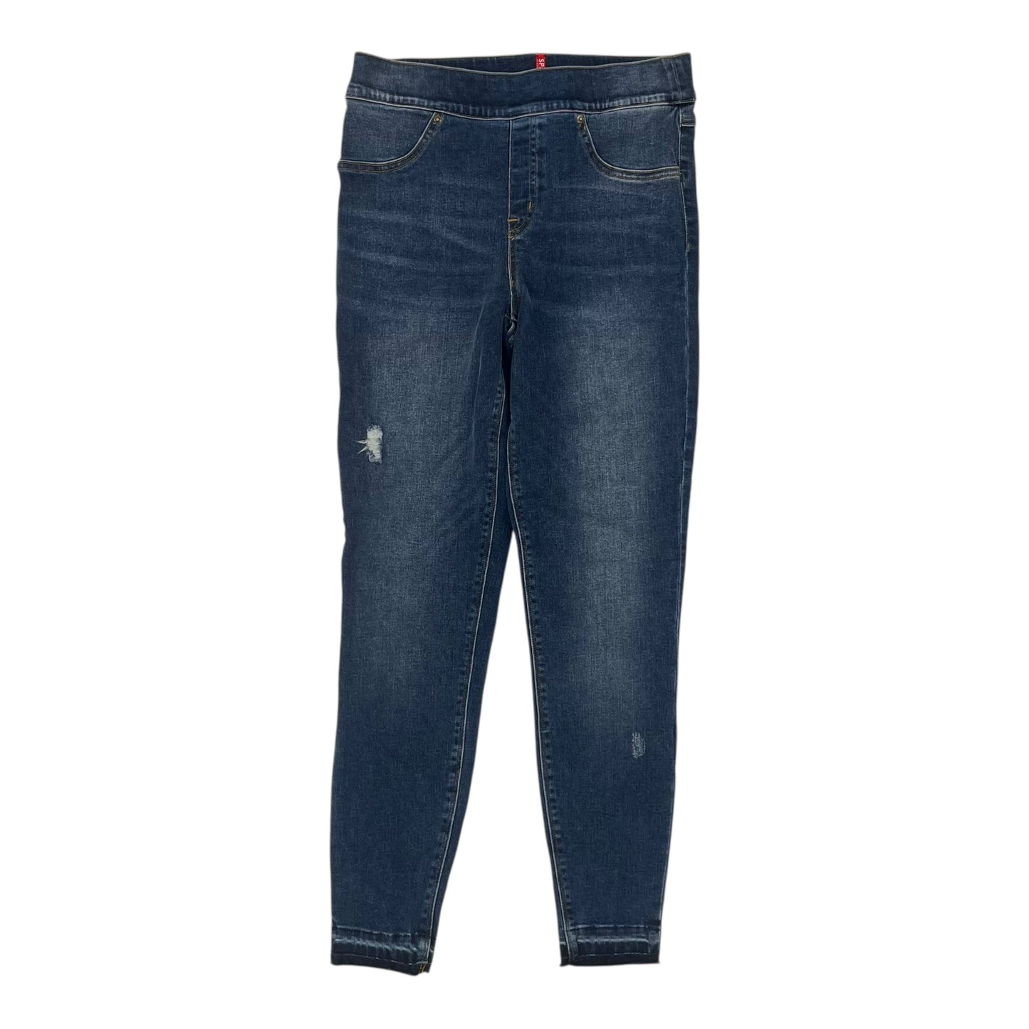 Jeans Jeggings By Spanx In Blue Denim, Size:M