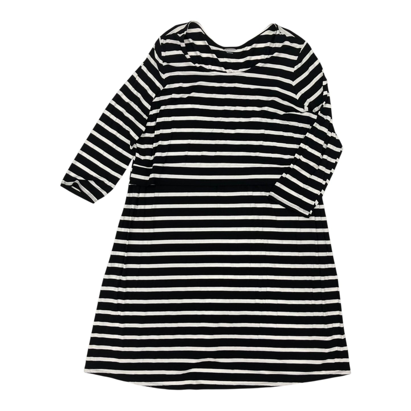 Mat Dress By Old Navy In Black & White, Size:Xxl