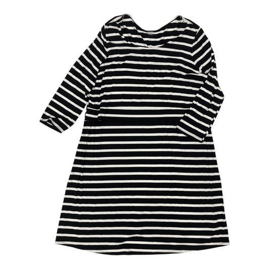 Mat Dress By Old Navy In Black & White, Size:Xxl