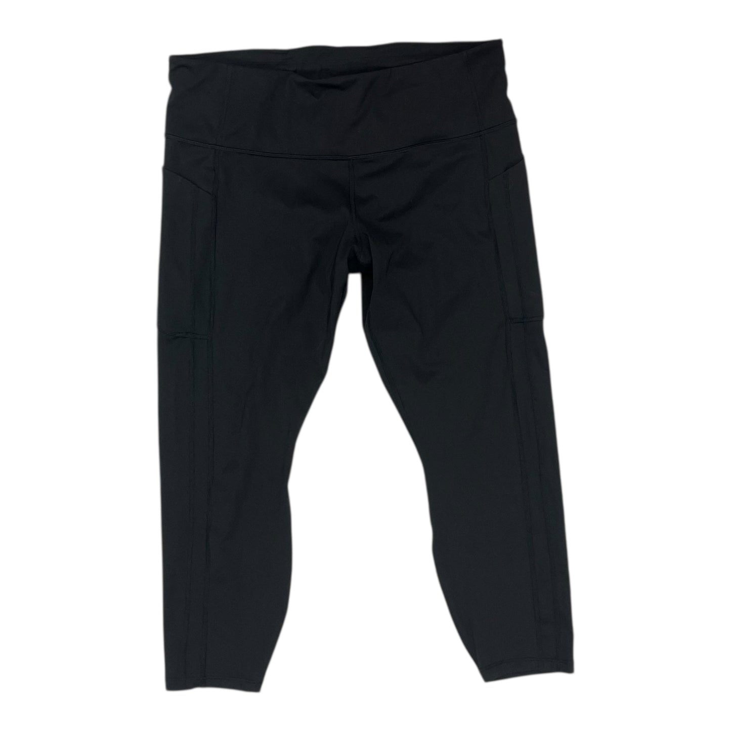 Athletic Leggings Capris By Athleta In Black, Size:Xl