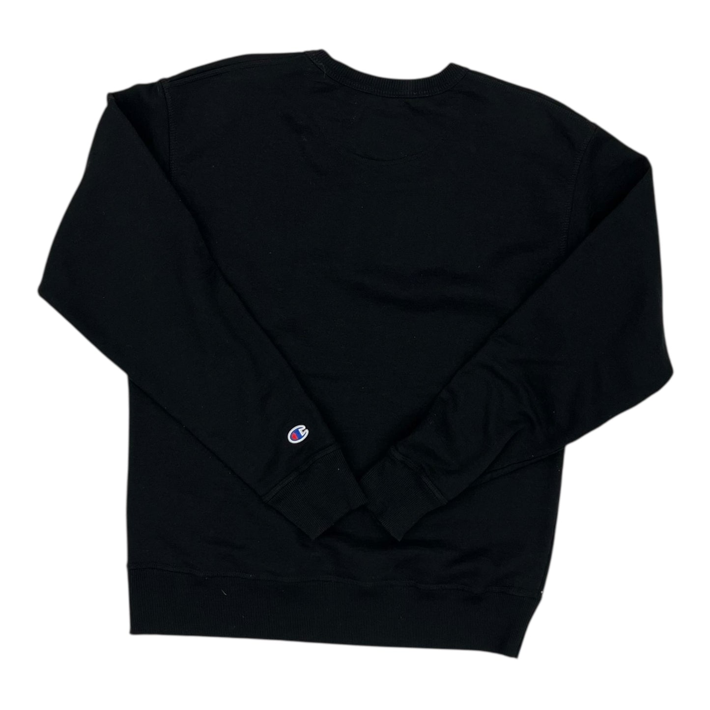 Athletic Sweatshirt Crewneck By Champion In Black, Size:M