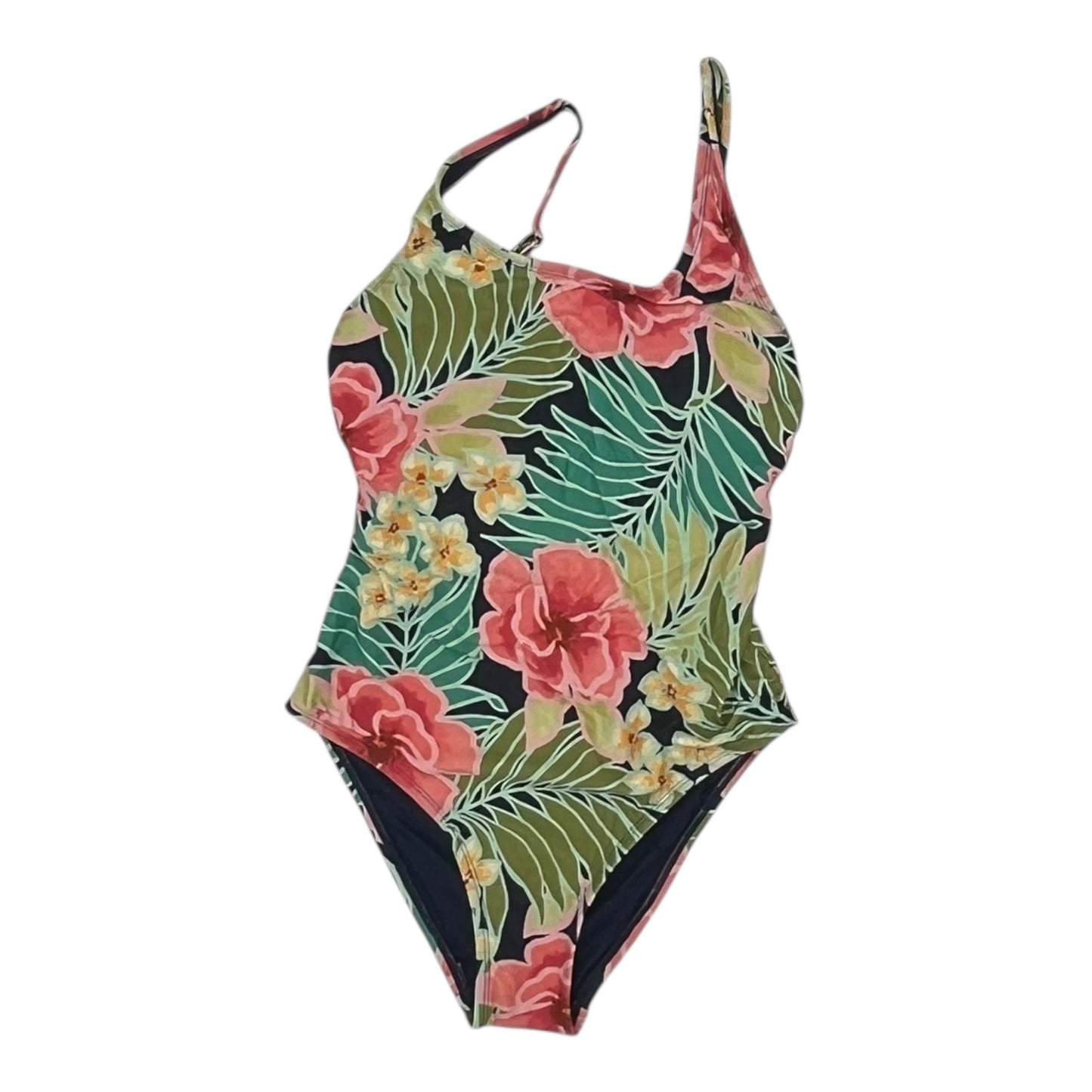 SWIMSUIT by CLOTHES MENTOR in FLORAL PRINT, Size:XS