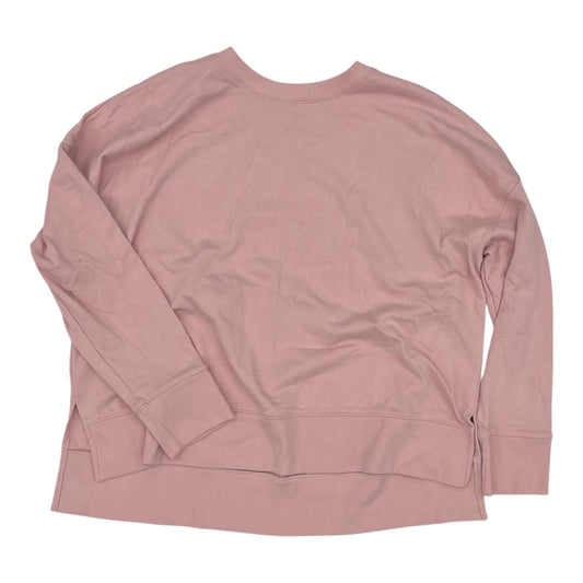 Sweatshirt Crewneck By Time And Tru In Pink, Size:Xxl