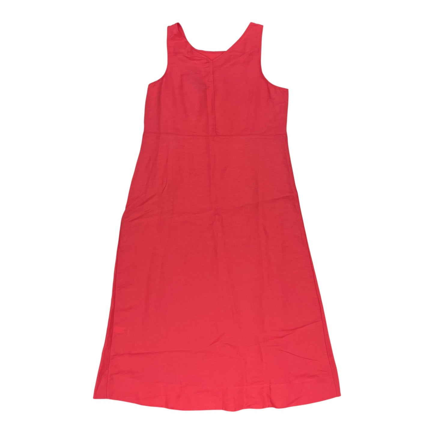 Dress Casual Midi By J. Jill In Orange, Size:S