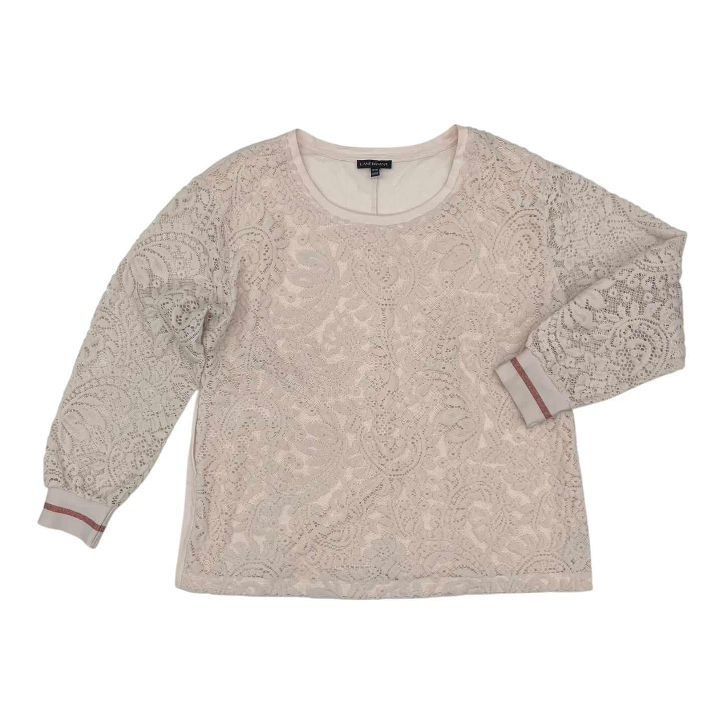 Top Ls By Lane Bryant In Pink, Size:2X