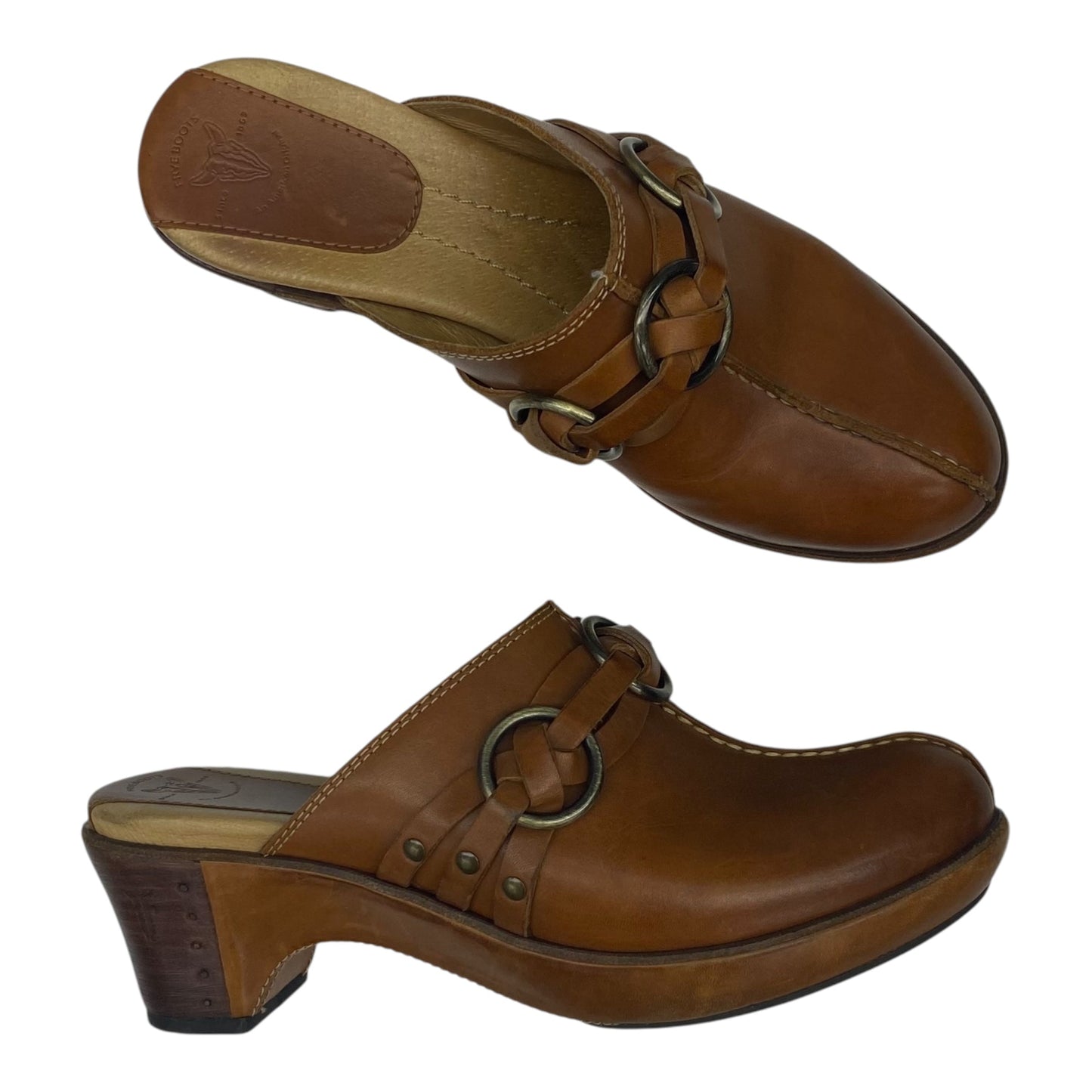 Shoes Designer By Frye In Brown, Size:7