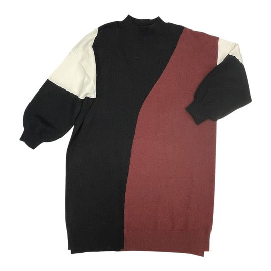 Dress Sweater By Grace + Karma In Black & Brown, Size:3