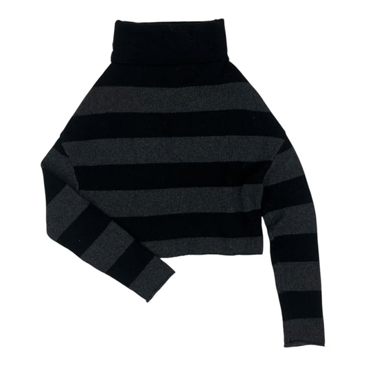 Sweater By Vince In Black & Grey, Size:S