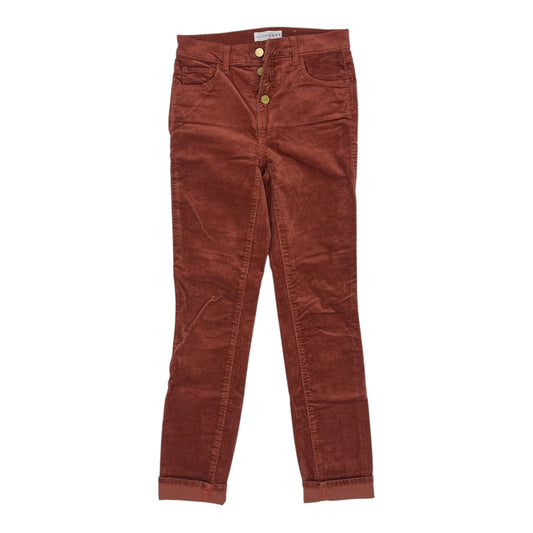 Pants Corduroy By Loft In Orange, Size:0P