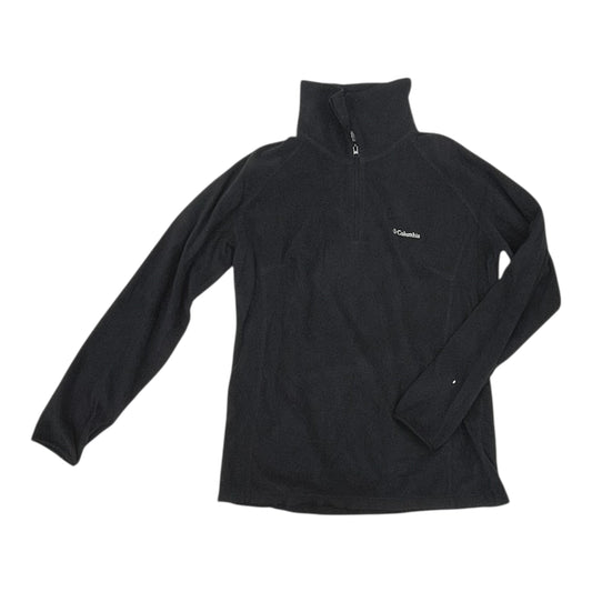 Athletic Top Ls Collar By Columbia In Black, Size:L