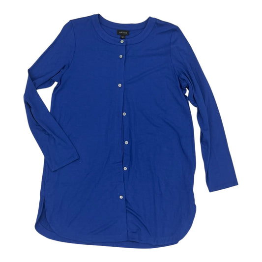 Cardigan By J. Jill In Blue, Size:M