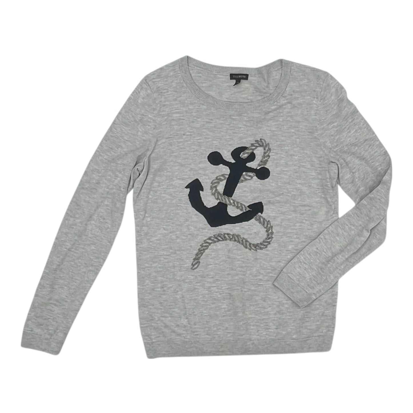 Sweater By Talbots In Grey, Size:S