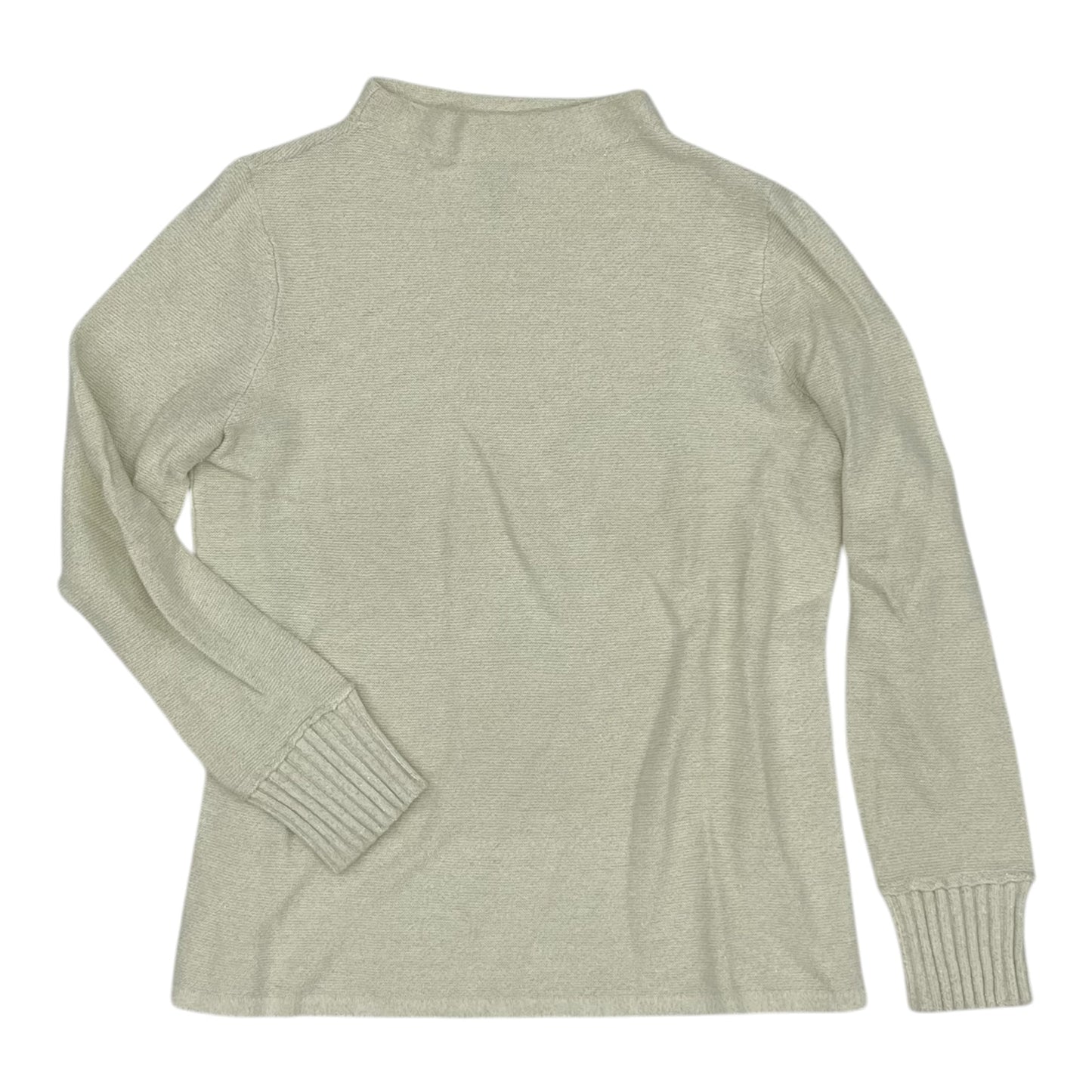 Sweater By Ann Taylor In Cream, Size:M