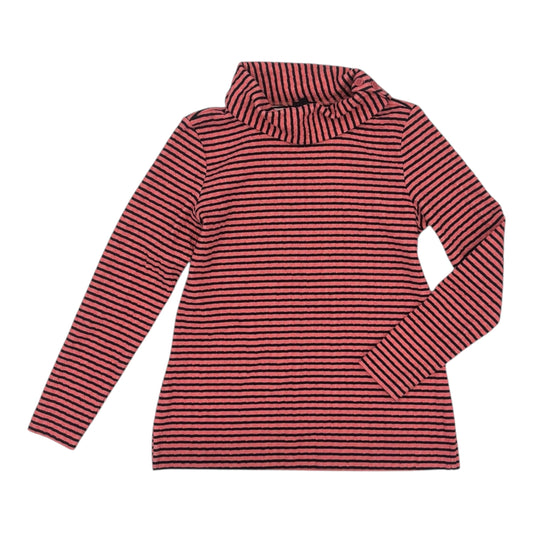 Blouse Ls By Talbots In Blue & Pink, Size:Sp