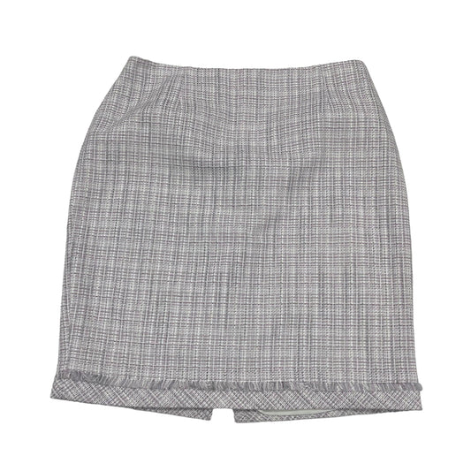 PURPLE & WHITE SKIRT MINI & SHORT by WHITE HOUSE BLACK MARKET Size:12