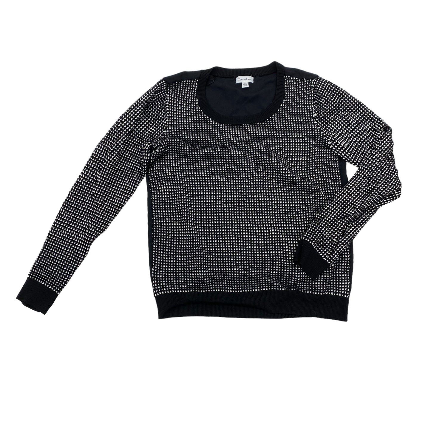 BLACK SWEATER by CALVIN KLEIN Size:L