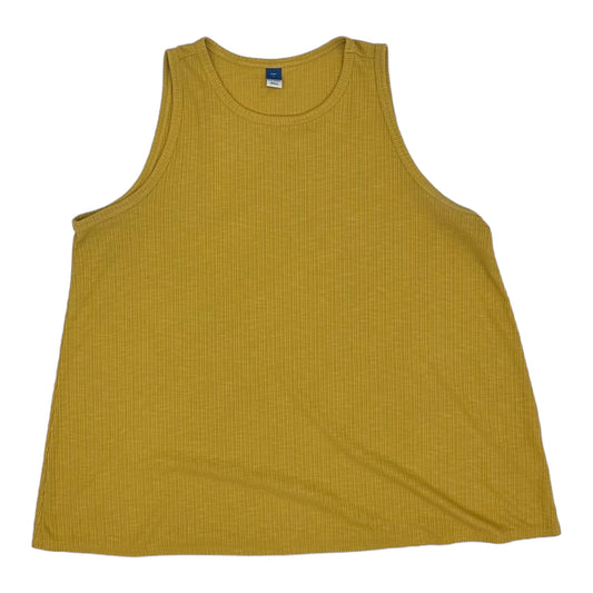 YELLOW TANK TOP by OLD NAVY Size:L