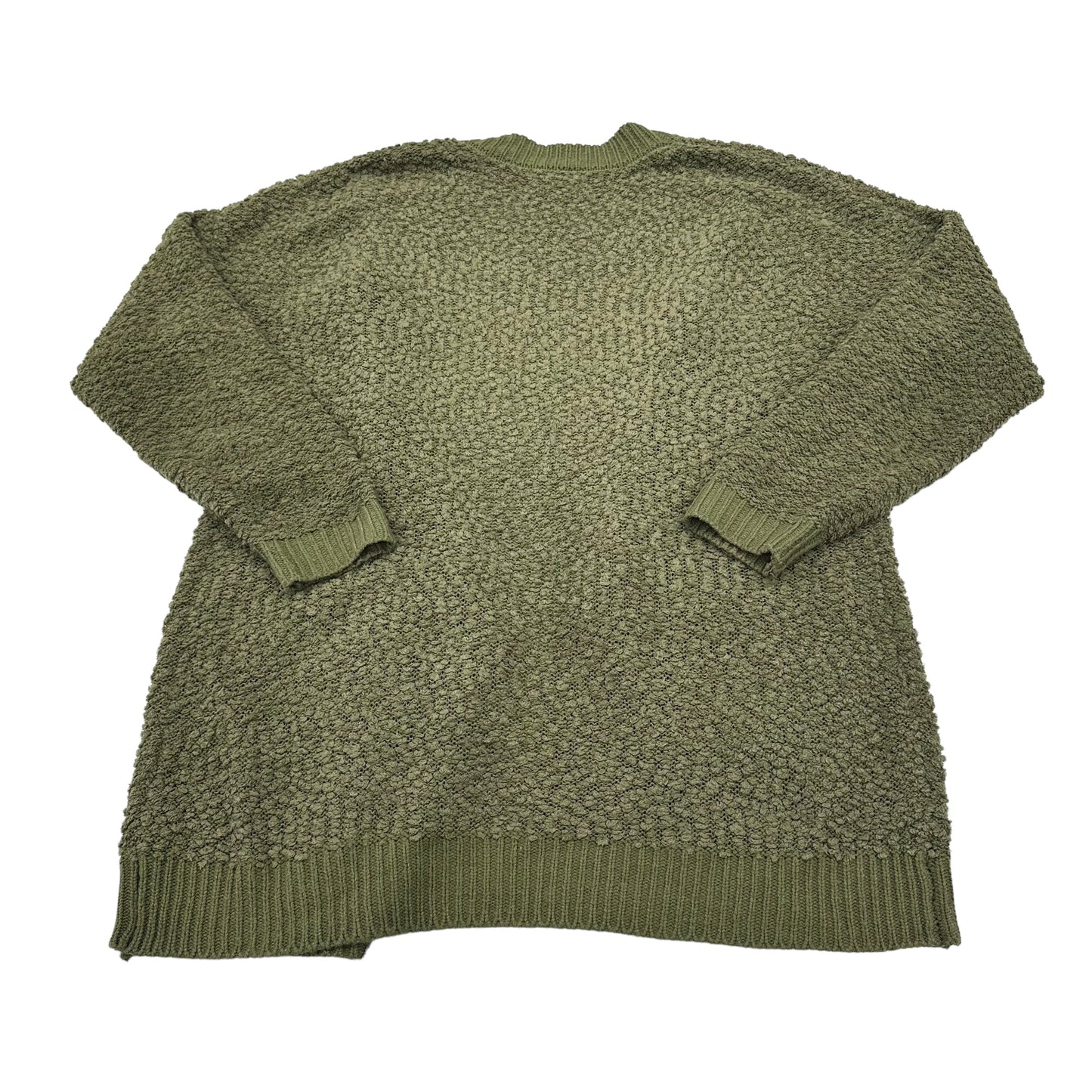 GREEN SWEATER CARDIGAN by BOBBIE BROOKS Size:M