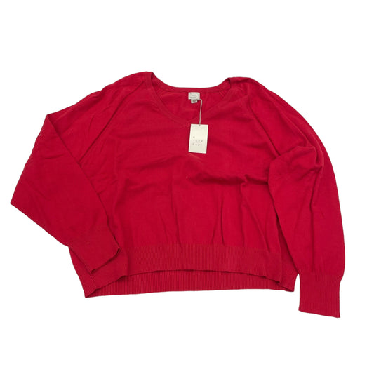 RED SWEATER by A NEW DAY Size:XXL