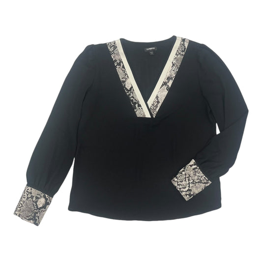 Top Ls By Express In Black, Size:S